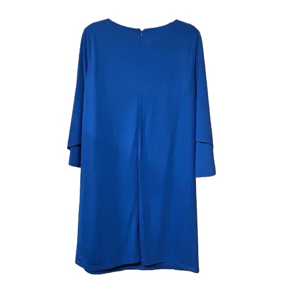 Lafayette 148 New York Tulip Sleeve Dress – Blue, Size M - Picture 3 of 3